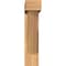 Ekena Millwork Traditional Block Smooth Bracket w/ Offset Brace, Western Red Cedar, 5 1/2"W x 24"D x 24"H BKT0604X24X24TRA05SWR - alternate 3